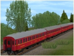 Altbauschlafwagen der DSG und DB