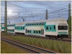 Doppelstocksteuerwagen DABbufza777 und 777.2 der DBAG