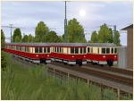 Sparset Verbrennungstriebwagen Bauart Ruhr der DR
