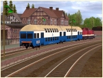 Doppelstockgliederzug Zweiteilig S-Bahn Rostock
