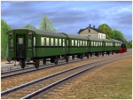 2-achs.Nebenbahnsitzwagen DB Epoche IIIa