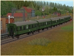 2-achs.Nebenbahnsitzwagen DB Epoche IIIb