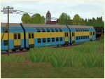 Doppelstockgliederz�ge Bhp der PKP Epoche V und VI