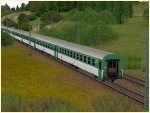 IC / EC-Wagen der Tschechischen Staatsbahn