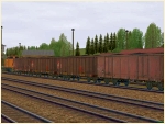 4-achsige offene G�terwagen der DR in Epoche IV