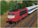 Elektrolokomotive 103 der DBAG orientrot Epoche V
