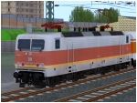 BR 143 S-Bahn-Lackierung der DR in Epoche IVb