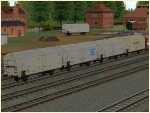 Zweiachsige Eisk�hlwagen der DB in Epoche IV