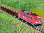 G�terzugset Containertransport