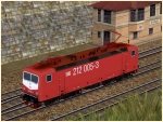 BR 212 005 der DR in Epoche IVb