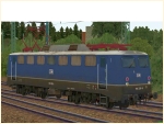 BR 110 blau der DB Epoche IV