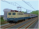 BR 141 der DB mit ozeanblau-beiger Lackierung in Epoche IV, zweite Bauausf�hrung