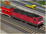 BR 114 der DBAG verkehrsrote Lackierung in Epoche VI � Umbauten aus BR 143