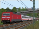 BR 121 113 der DB Autozug Epoche V