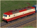 E-Lok 752 001 Bahndienstlok der DBAG in Epoche V
