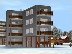  Modernes Wohnhaus mit Anbau in 10 F im EEP-Shop kaufen