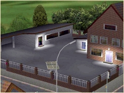  Schule mit Mauer und Nebengeb�uden im EEP-Shop kaufen