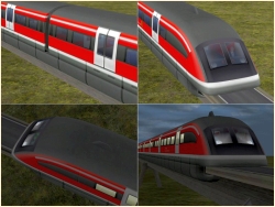  Transrapid 07 der DB verkehrsrot im EEP-Shop kaufen