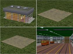  Bausatz Strassenbahnhalle - Wagenha im EEP-Shop kaufen