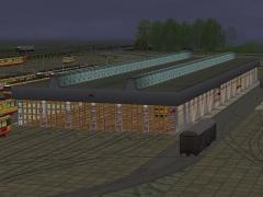  Bausatz Strassenbahnhalle - Wagenha im EEP-Shop kaufen