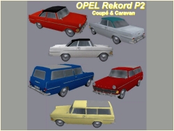  OPEL Rekord P2 Coup� u. Caravan im EEP-Shop kaufen