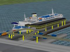  Eisenbahnf�hrschiff FMS "ROSTO im EEP-Shop kaufen