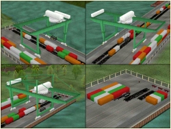  Containerkraene - gruen-wei� im EEP-Shop kaufen
