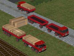  Pritschen-LKW F690N1 mit Anh�ngern im EEP-Shop kaufen