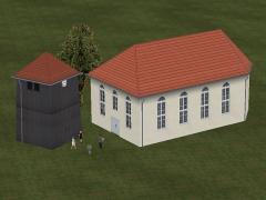  Saalkirche mit freistehendem Turm im EEP-Shop kaufen