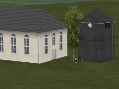 Saalkirche mit freistehendem Turm im EEP-Shop kaufen Bild 6