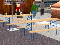  Biergarten mit Beleuchtung im EEP-Shop kaufen