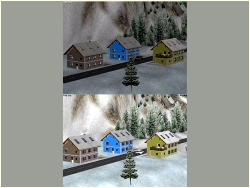  Vorstadtvilla in Sommer- und Winter im EEP-Shop kaufen