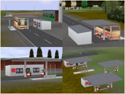  Moderne Kasernengeb�ude Set 3 im EEP-Shop kaufen
