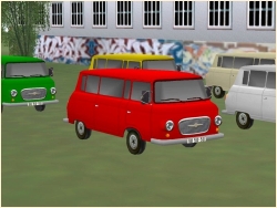  Barkas B1000-Bus in 6 Farben, Set1 im EEP-Shop kaufen