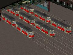  Stra�enbahn Tatra T4D + B4D Set 2 im EEP-Shop kaufen