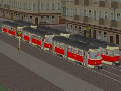Stra�enbahn Tatra T4D + B4D Set 2 im EEP-Shop kaufen Bild 6