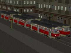 Stra�enbahn Tatra T4D + B4D Set 2 im EEP-Shop kaufen Bild 6