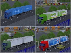  DAF XF Wechselbr�ckenset in 8 versc im EEP-Shop kaufen