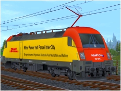  Elektrolokomotive DB 182-009 01 DHL im EEP-Shop kaufen