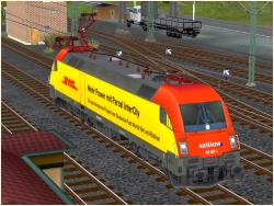  Elektrolokomotive DB 182-009 01 DHL im EEP-Shop kaufen