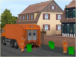  M�llwagen mit Figuren im EEP-Shop kaufen