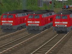  DBAG BR218 verkehrsrot Set 1 im EEP-Shop kaufen