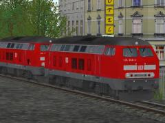  DB BR218 verkehrsrot - Set 3 im EEP-Shop kaufen