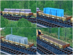  Flachwagen-Set Remms665 der DB und  im EEP-Shop kaufen
