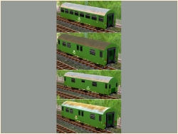  2- und 3-achsige Rekowagen DR Set3 im EEP-Shop kaufen