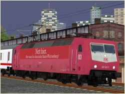  BR 120.1 der DBAG als Werbetr�ger f im EEP-Shop kaufen