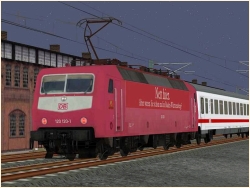  BR 120.1 der DBAG als Werbetr�ger f im EEP-Shop kaufen