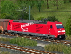  BR 185 001 der DBAG mit Werbeanschr im EEP-Shop kaufen
