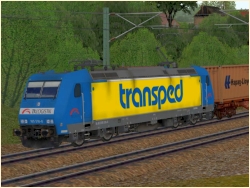  E-Lok 185 518 der TXL mit Werbeaufs im EEP-Shop kaufen
