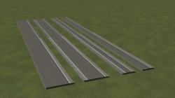  3 Bahnsteigsplines in 4 Versionen u im EEP-Shop kaufen